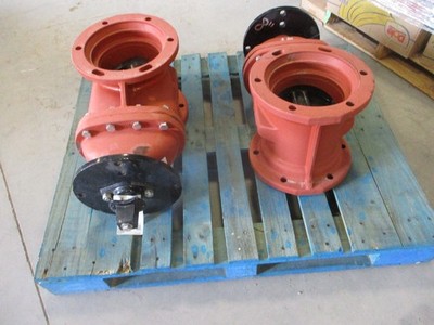 M&H 4067 AWWA C509 Gate Valve 8'' 250-PSI CWP MJ x MJ End, 2'' Op Nut & Post Plate