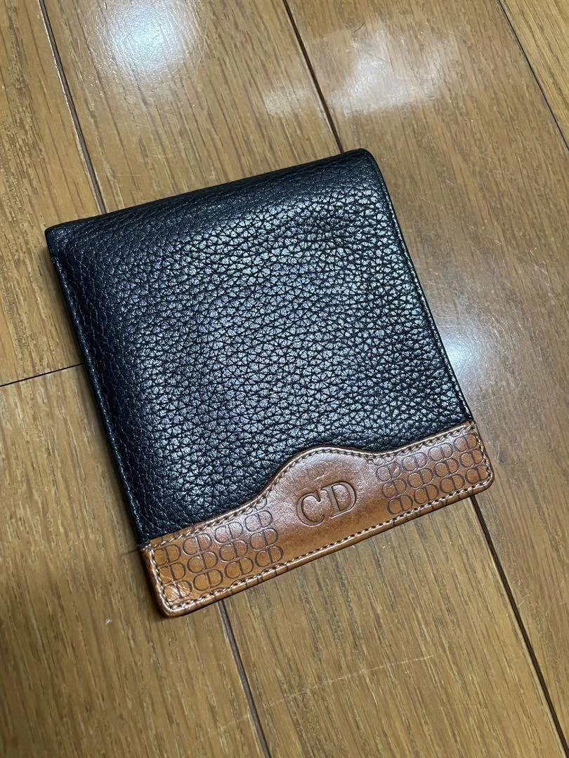 Portefeuille pliable Christian DiorBi