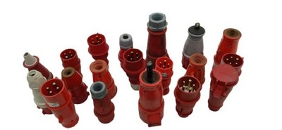 Mennekes Lot Power Plugs High Current Power Plug Bals CEE Standard