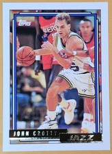 1992-93 Topps Gold Parallel #335 Don Crotty ROOKIE Utah Jazz