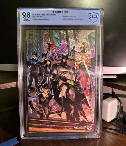 Batman #106 Jorge Jimenez Variant CBCS 9.8 - DC 2021 - 1st Cameo Miracle Molly