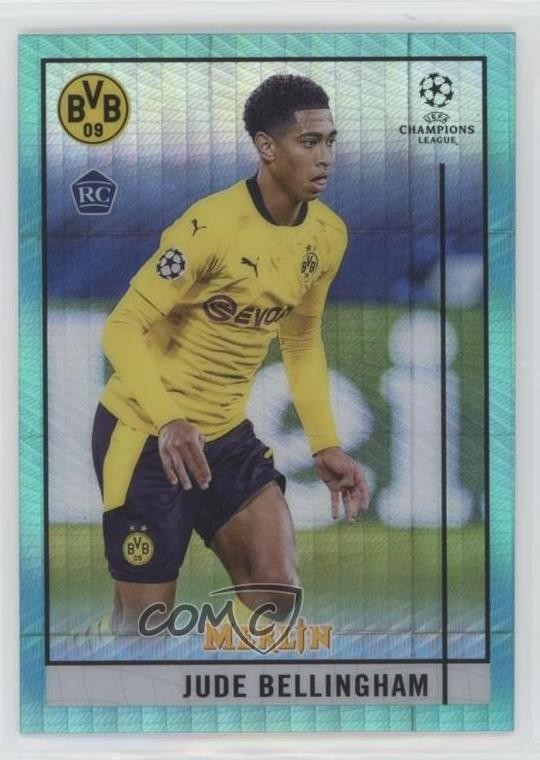 2020-21 Topps Aqua Prism Refractor Jude Bellingham #31 Rookie RC sl7