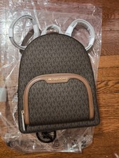 Michael Kors Jaycee Medium Logo Backpack   Brown   35S2G8TB7B - BRAND NEW