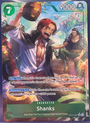 One Piece TCG Shanks (Alternate Art) OP14-027 The Azure Sea's Seven
