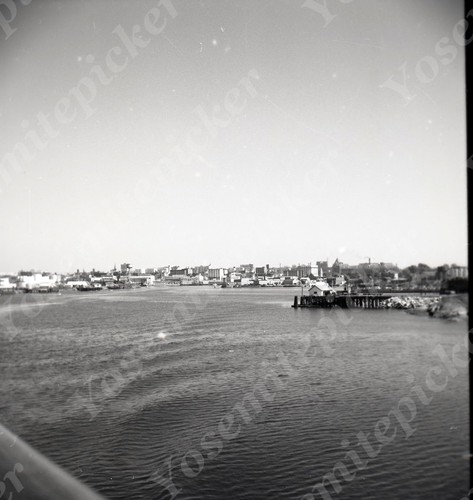 a22 Original Negative 1950's Norhtern California ? boats dock 190a - 第 1/1 張圖片
