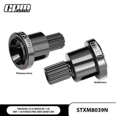 GPM Carbon Steel Front/Rear Diff Outdrive Cup TRAXXAS X-Maxx 8S / XRT FUNCO SAND