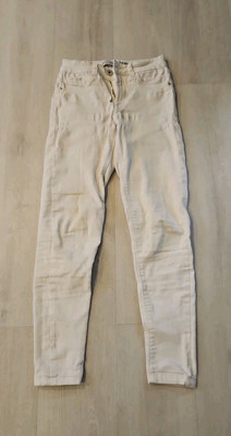 Damen Jeanshose  ICHI W27 DEMIN Stretch Weiß  7/8 lang