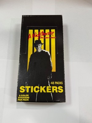 A Nightmare on Elm Street Sticker Box/48 Packs