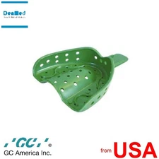 GC COE Spacer Trays #1D Large GREEN Perforated Upper Full-Arch Plastic Im 421864