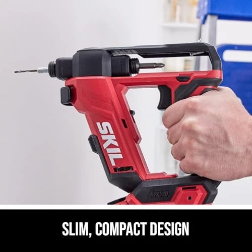 SKIL 20V Brushless Flip Drill Driver Kit 2.0Ah USB-C Battery Charger DL6300D-12 - Image 3 of 4