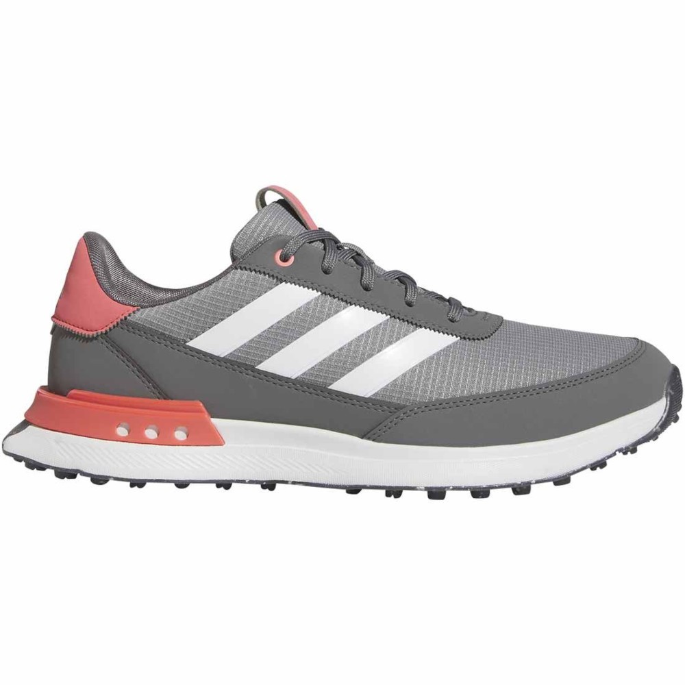 НОВЫЕ мужские кроссовки для гольфа Adidas S2G SL 24 IF0339 серогобелоготемно-красного цвета-На выбор 10990₽