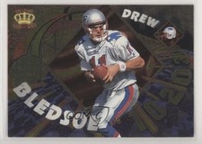 1997 Pacific Dynagon Prism Pacific Player of the Week Drew Bledsoe #6 0c4