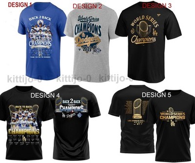LA Dodgers World Series Champions Back To Back 2024-2025 T-Shirt