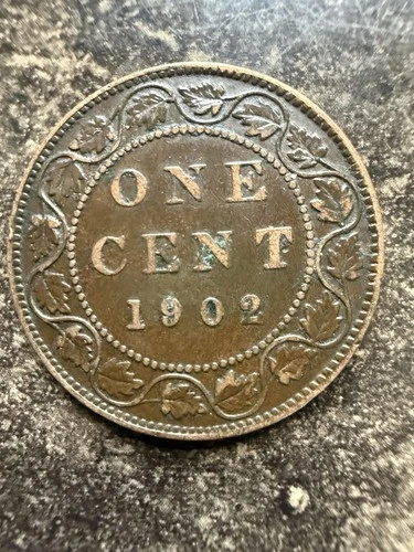 1902 Canada Large Cent — photo from the most recent tracked eBay sale