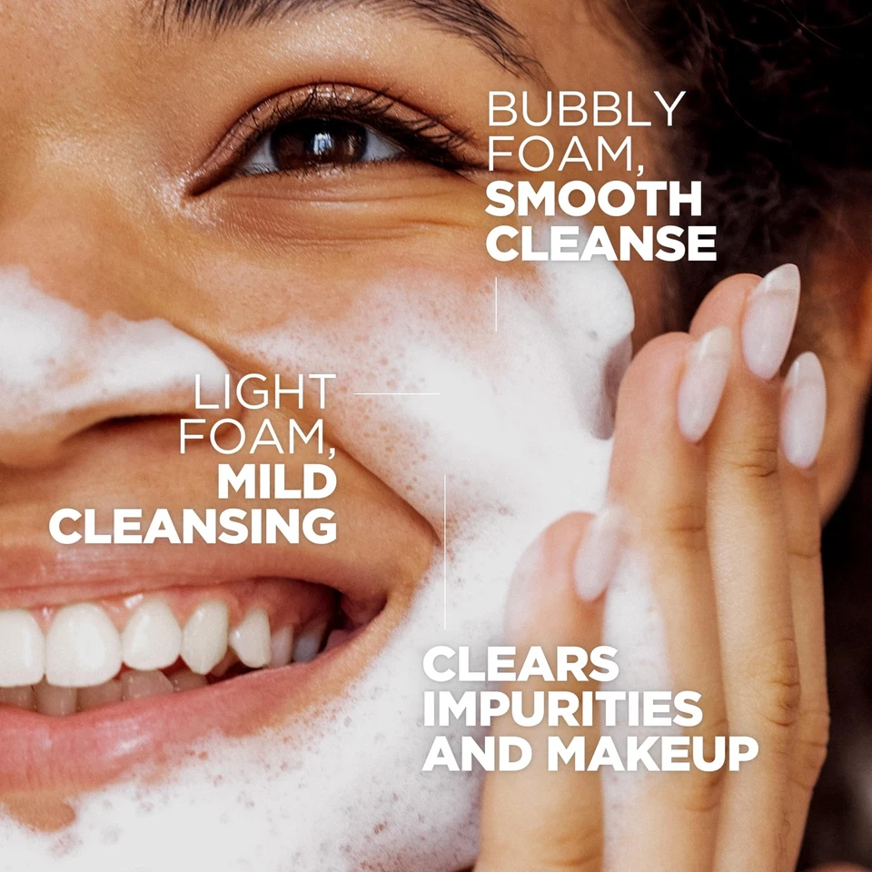 Limpiador de espuma fresca real NEOGEN, té verde 5,6 fl oz (160 g) - calmante e hidratante... Foto 3 de 4