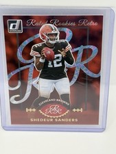 Panini Donruss 2025 Rated Rookies Retro Shedeur Sanders Browns #11 Football Card