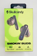 Skullcandy SMOKIN' BUDS S2TAW-R740 Wireless Earbuds New Sealed Box Black