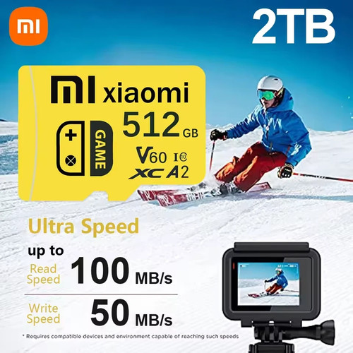 Lenovo 2TB 1TB 512GB 256GB 128GB Micro SD TF Card UHS-I U3 A2 Ultra High Speed - Picture 2 of 8