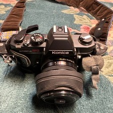 Konica AUTOREFLEX TC 35mm Camera With Hexanon AR 50mm F1.7 Lens