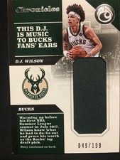 Wilson, D.J. - 2017-18 Chronicles - Swatch - /199