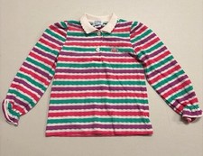 VINTAGE - Izod Lacoste long sleeve polo shirt 4T