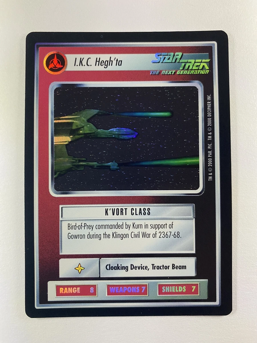 Star Trek CCG Super Rare Individual Collectible Card Game Cards for sale |  eBay