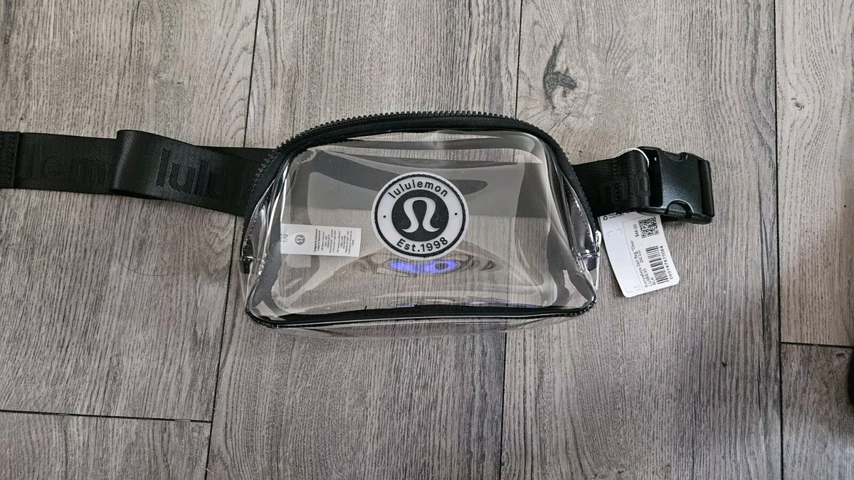 Lululemon Clear Everywhere Belt Bag NWT Logo Stadium New | eBay