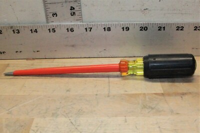 CEMENTEX MC6PCG 3/16'' 1000V Insulated Slotted Screwdriver, Cushion Grip, 9.5'' 