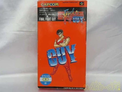 FINAL FIGHT GUY Nintendo Super Famicom SNES Game Soft Capcom Japan free shipping