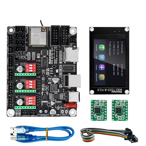 Makerbase MKS DLC32 Contrôleur hors ligne 32 bits ESP32 WIFI GRBL TFT écran tactile - Photo 7/13