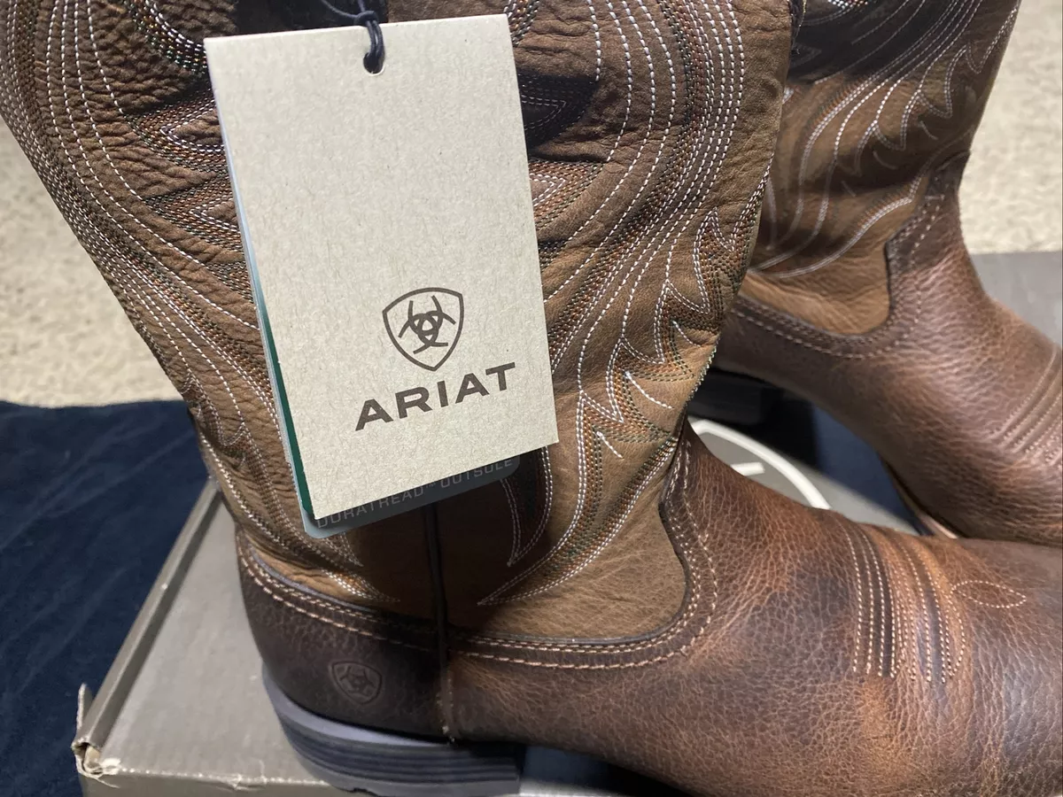 Ariat Men s Hybrid Rancher Western Performance Boot Broad Square Toe 10014070
