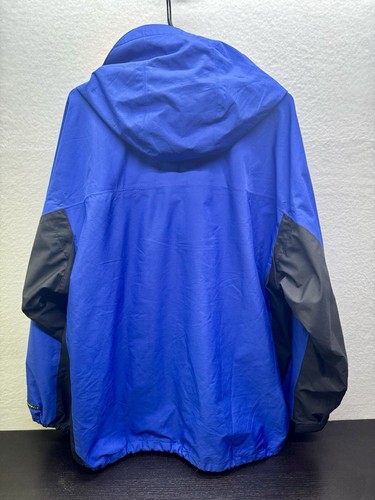 VTG 90’s Nike ACG Storm Fit Blue Light Mountain Parka Jacket Mens XL Rain Coat - Picture 5 of 9