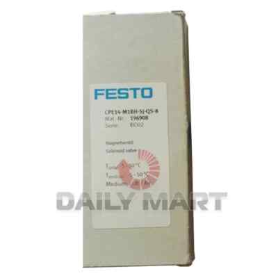 New In Box FESTO CPE14-M1BH-5J-QS-8 196908 Solenoid Valve #Z | eBay