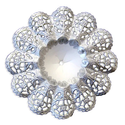 KUNZE Gemelli Biedermeier, argento, 25 PEZZI per mazzi di fiori decorazione matrimonio