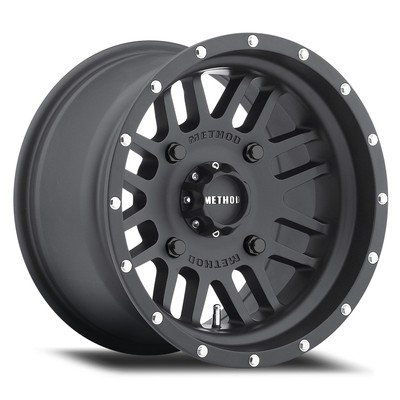 System 3 SB-3 14x10 Beadlock Wheel For ATV/UTV - 4/137 Bolt Pattern, Matte Black, 1500 Lb Load