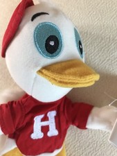 RETIRED The Disney Store Mini Bean Bag HUEY Donald Duck Beanie Plush Toy NWT