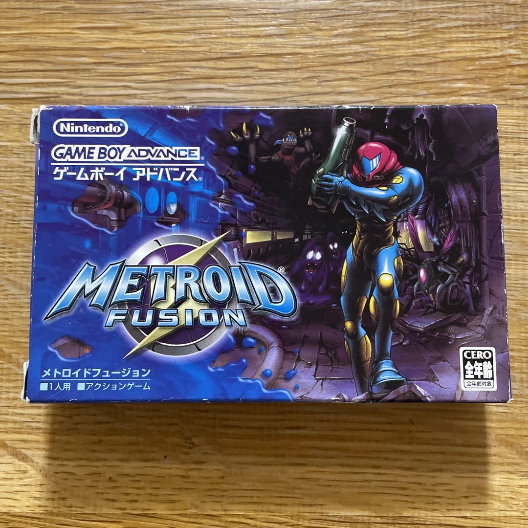 任天堂 - GAME BOY ADVANCE メトロイド　フュージョン Game Boy Advance Metroid Fusion Working Condition, Complete with