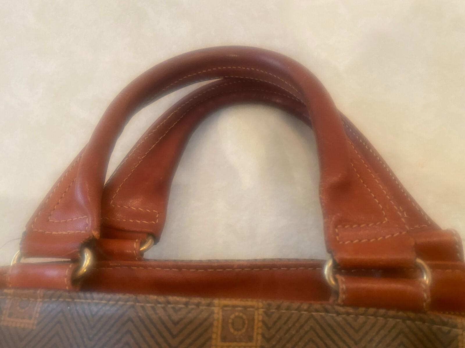 TEXIER Gladstone Leather & Coated Canvas Doctor Bag /… Gem