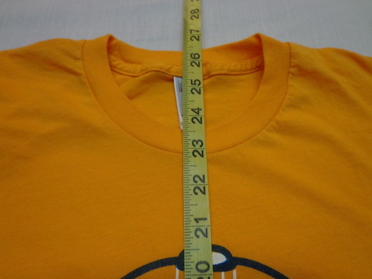 HOCKEY MASK  Project 615 Yellow Nashville Lightweight T-Shirt  Size Small View 6