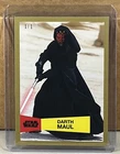 2023 TOPPS Throwback Thursday Star Wars #131 DARTH MAUL Gold Parallel 1/1
