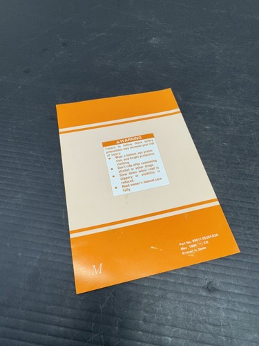 SUZUKI GN125E GN-125 ORIGINAL OWNERS MANUAL BOOK GUIDE - Picture 5 of 5