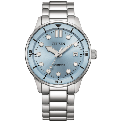 Citizen NJ0191-83L Automatic Stainless Steel Blue Dial Watch | eBay