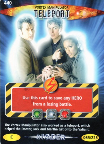 Doctor Who Battles In Time Individual Trading Cards ( Cards 351 to 600 ) - Picture 88 of 248
