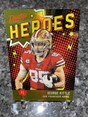 gold george kittle jersey