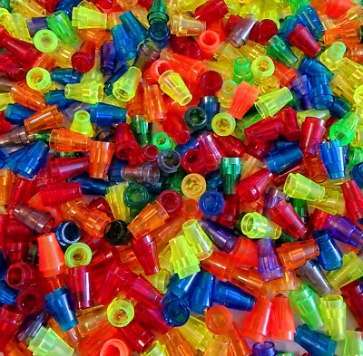LEGO Kegel Cone 30 stk. Transparent Konvolut 1x1x1 Brick 4589b A098