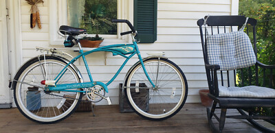Beach Cruiser Vintage Teal Bike Shoreline Cycles Vintage Style