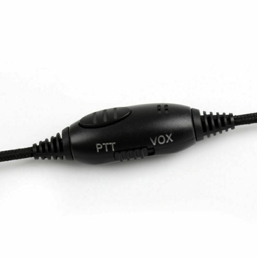 Heavy Duty Overhead Headset Boom Mic PTT Pour Kenwood Puxing Baofeng Radio S2 - Bild 6 von 9