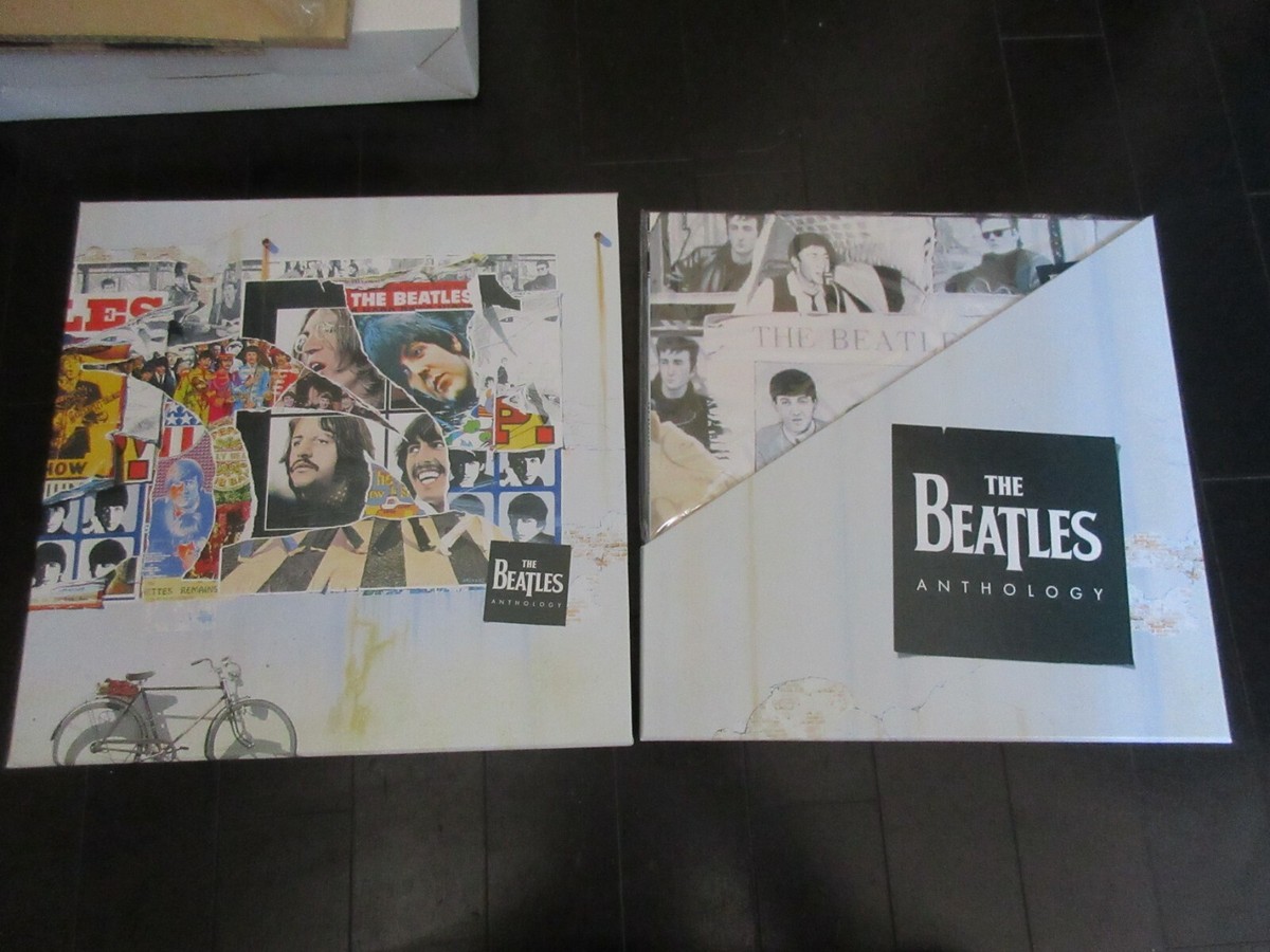 Beatles Anthology Japan Sealed 8 Laserdisc Box w Pair Watches