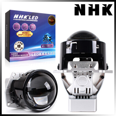 NHK M4 PLUS Bi LED Projector Arcing Lens 6000K 134W Headlight Retrofit Universal