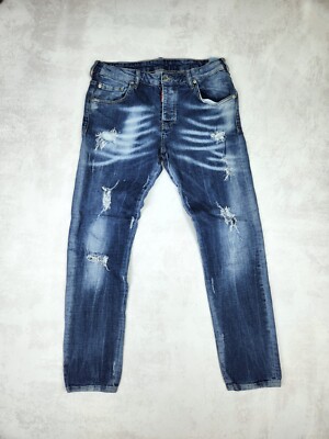 Dsquared 2 denim distressed jeans